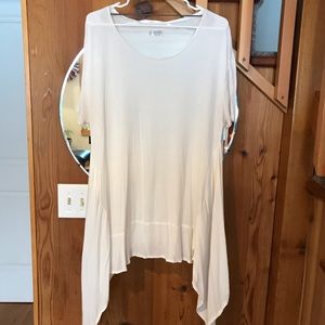 Volcom White Blouse T Shirt